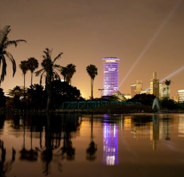 Nairobi at night by Mustafa Omar on Unsplash
