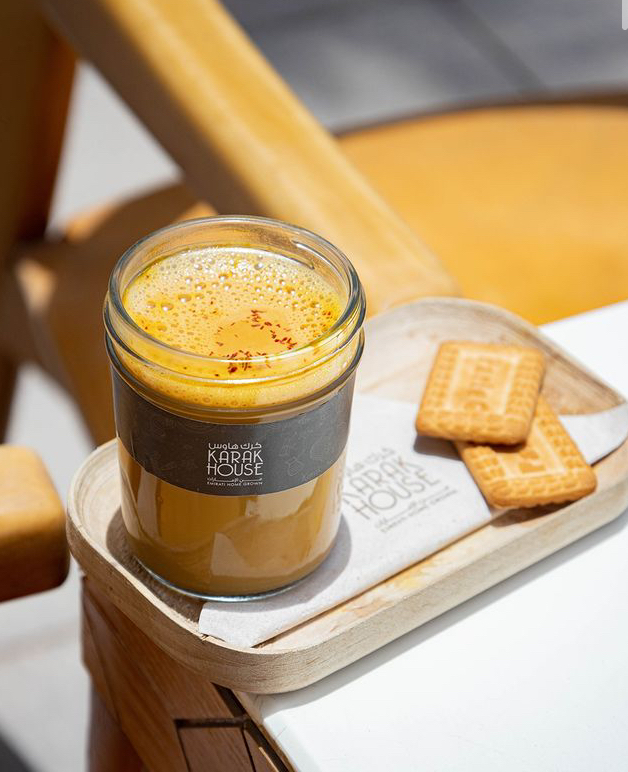 Karak tea image by @karakhouse on Instagram