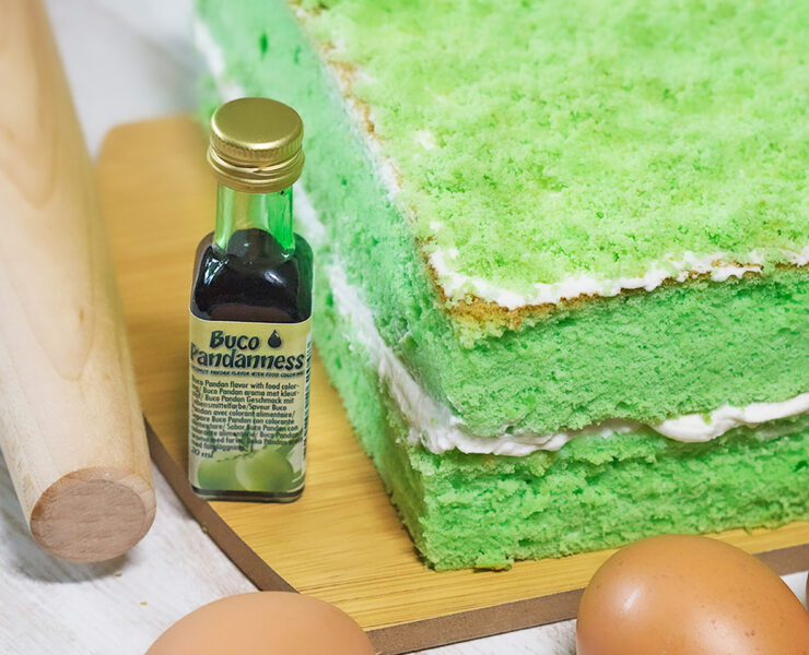 buco pandan cream cake Amiable foods paris france