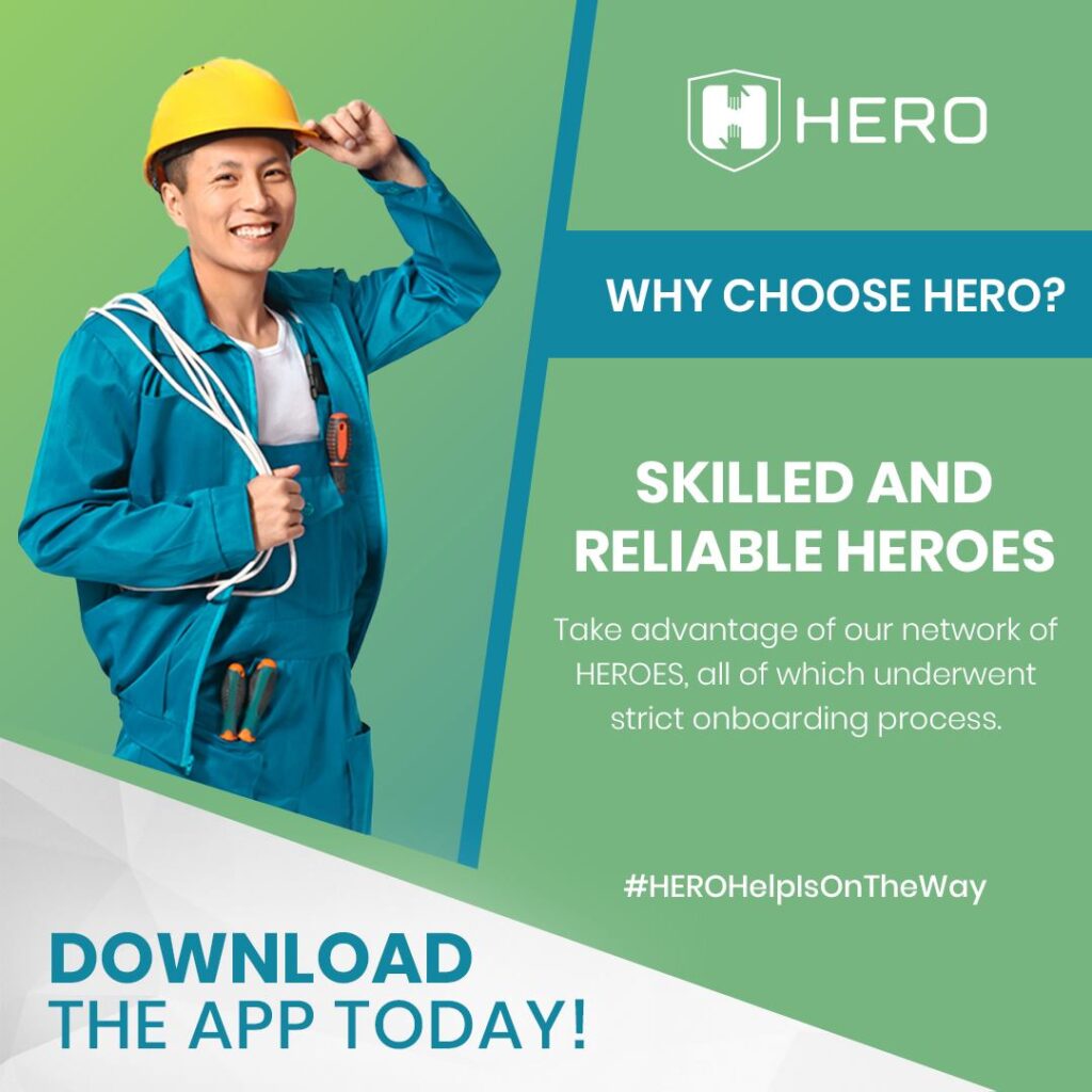 Hero App Services connects skilled workers directly to clients.