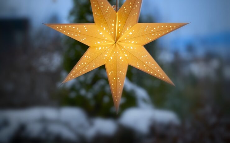 Christmas star by Vidar Nordli Mathisen