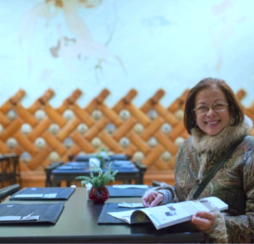 Noelle Sy Quia the great grand niece of Jose Rizal lives in Barcelona.