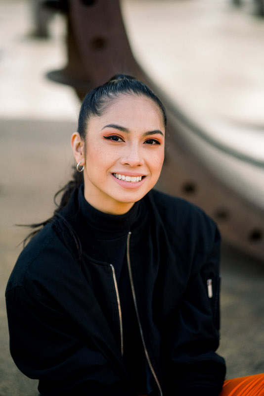 Alexandra Masangkay hopes to tell the story of her mother and other Filipini immigrants one day.
Spanish-Filipina actress Alexandra Masangkay. Photo: Pepe Chavez Barcelona