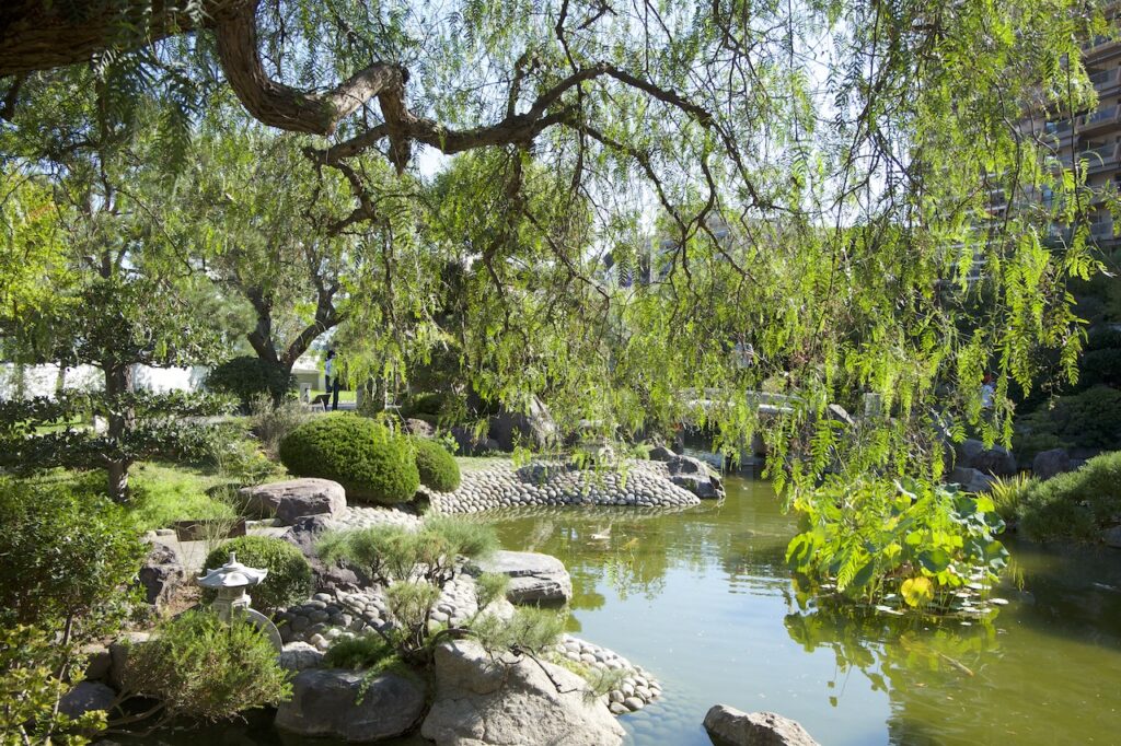 Japanese Garden is a favorite park among expats living in Monaco