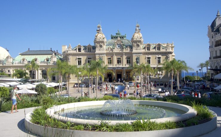 green living Monaco Monte Carlo casino