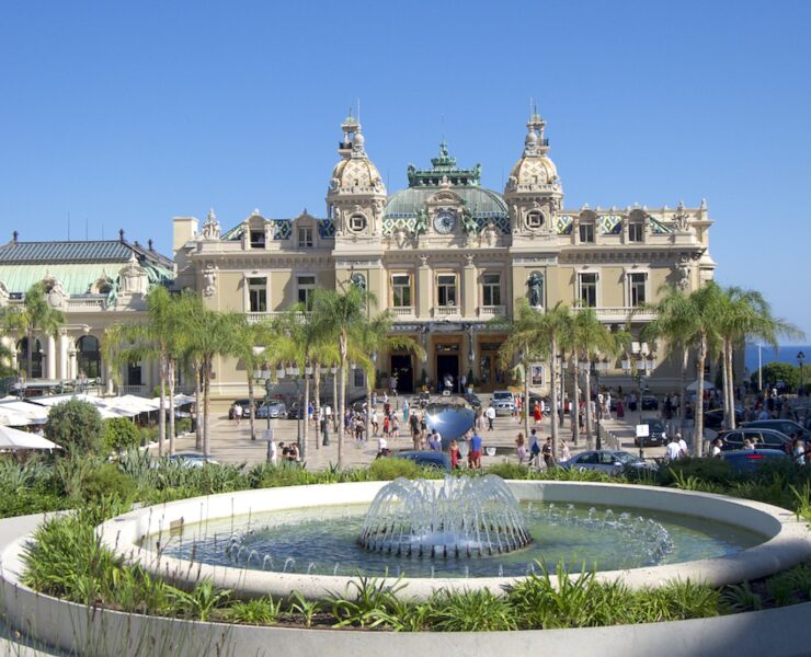 green living Monaco Monte Carlo casino