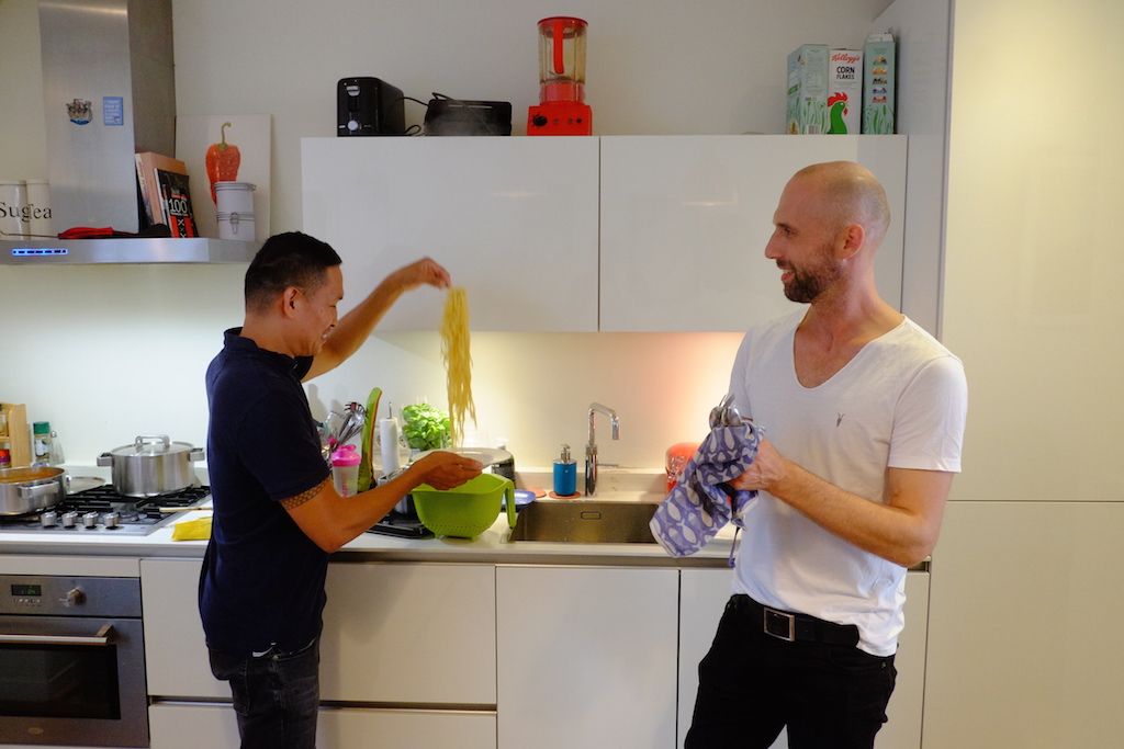 homosexual partners raising a modern mixed filipino family in amsterdam