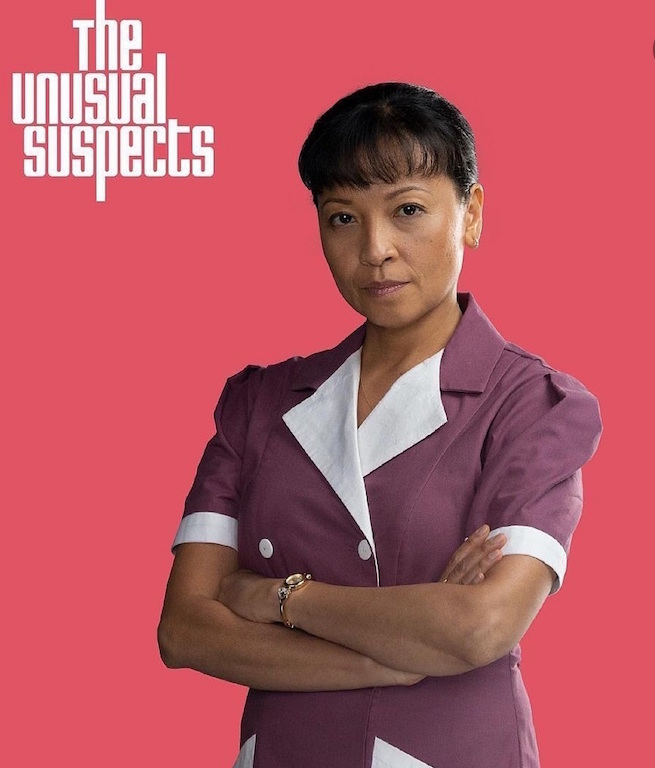 Filipina actress Lena Cruz starred in the Australian hit series The Unusual Suspects.