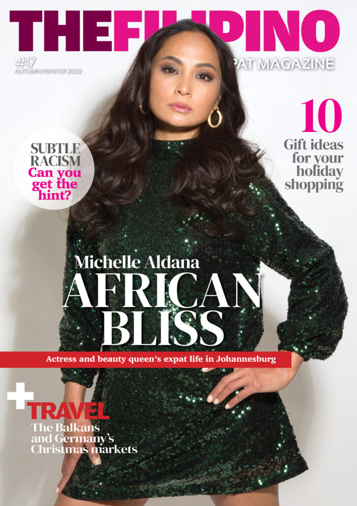 Michelle Aldana cover The Filipino Expat Magazine