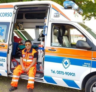 Filipino frontliner Italy