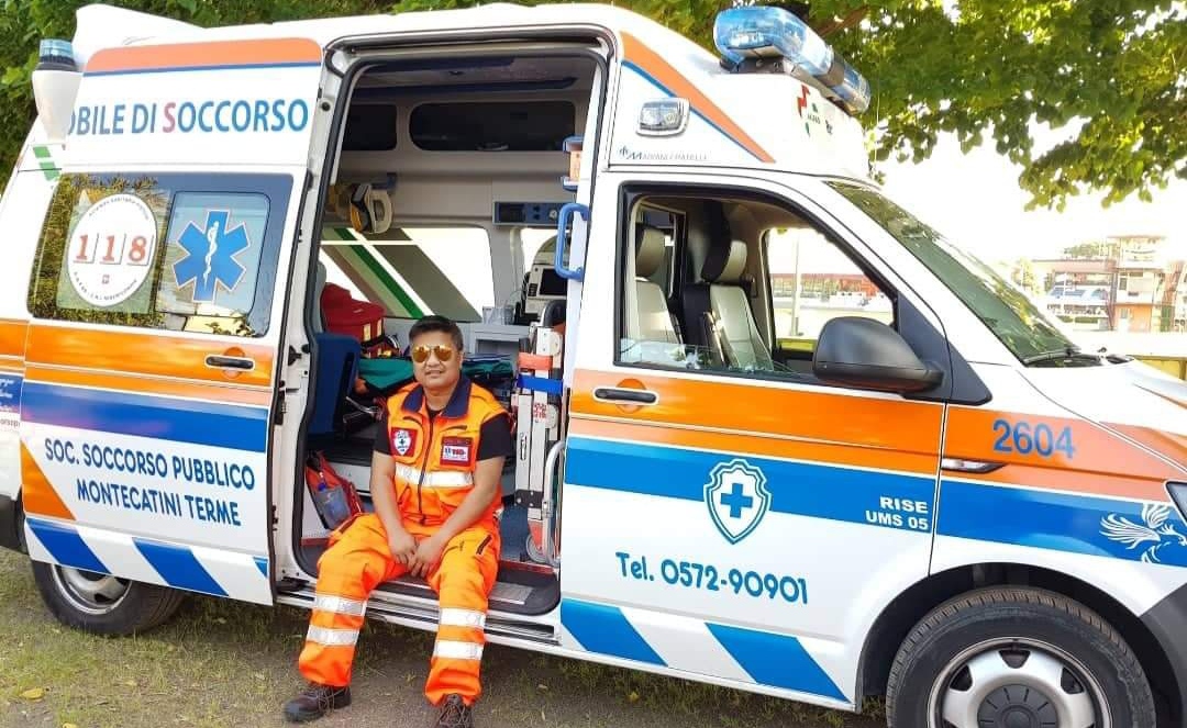 Filipino frontliner Italy