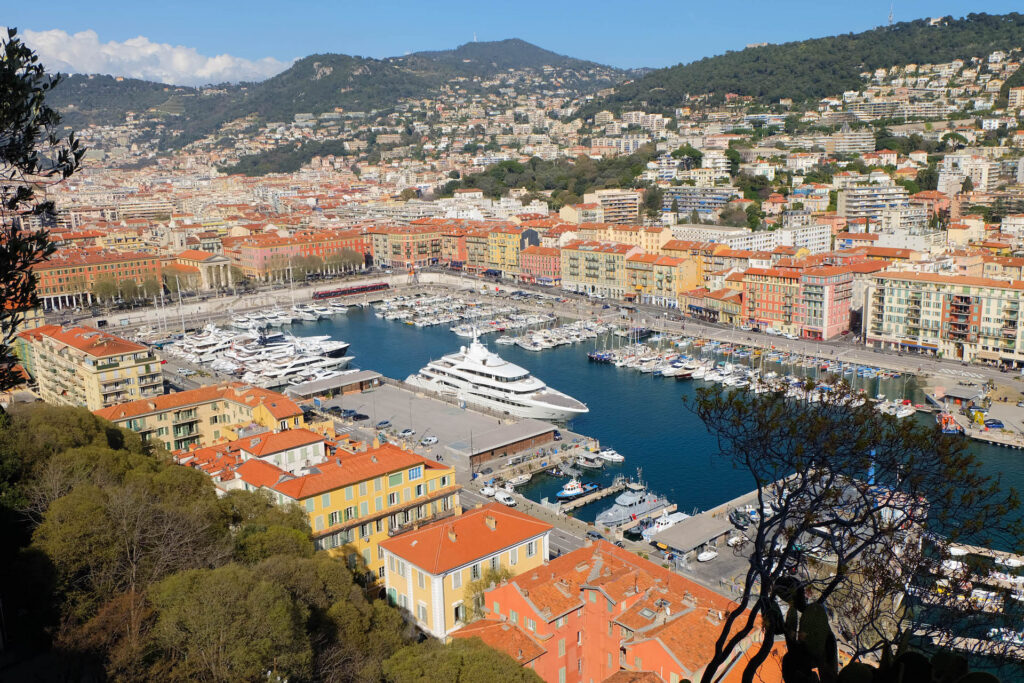 View Nice port. Travel to Nice