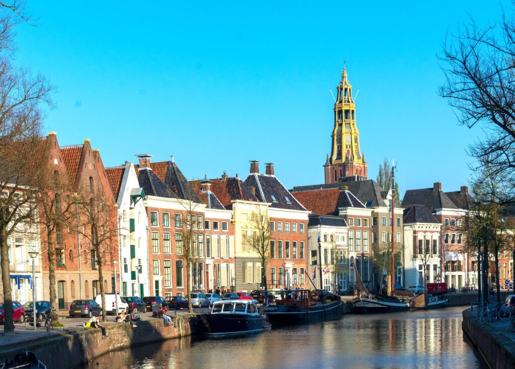 travel Holland Groningen city harbor