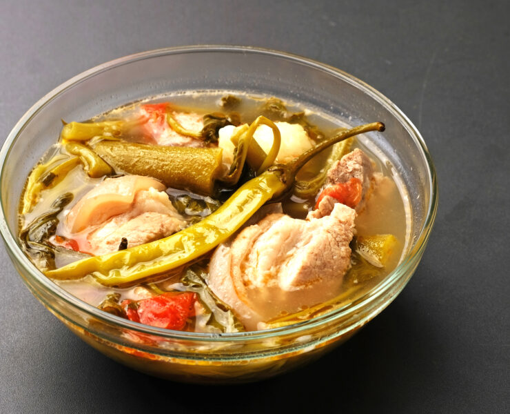 Asian soups Sinigang