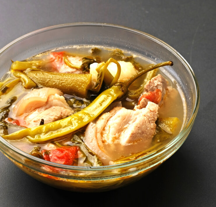 Asian soups Sinigang