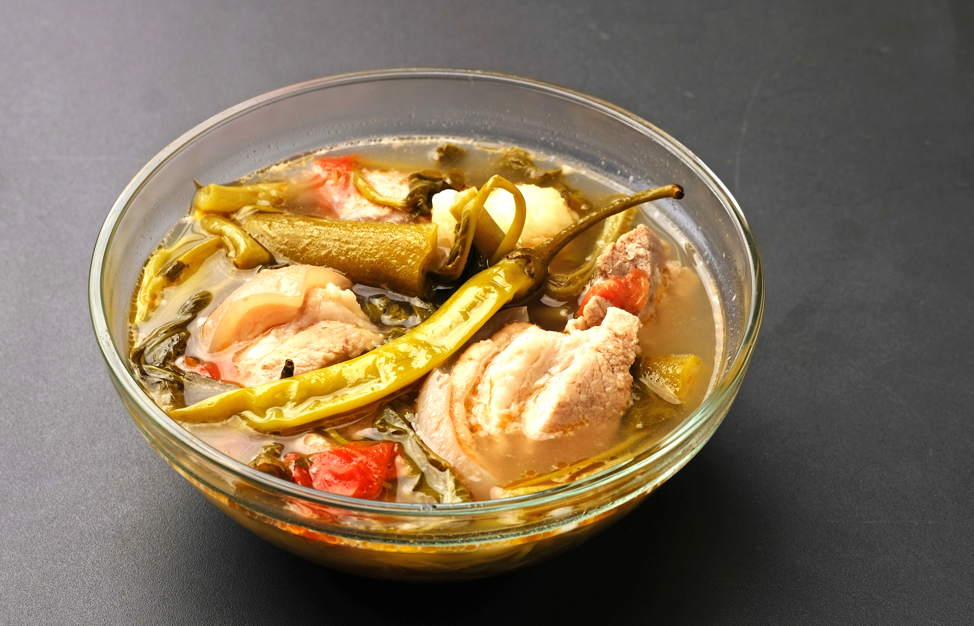 Asian soups Sinigang