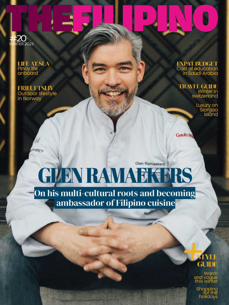The Filipino Expat Magazine Chef Glen Ramaekers