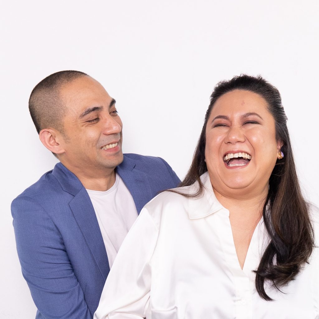 Rhea Topacio and Dennis Rogacion Pamana World bv
